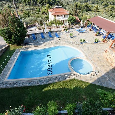 Villa Mara Panormos  Bagian luar foto