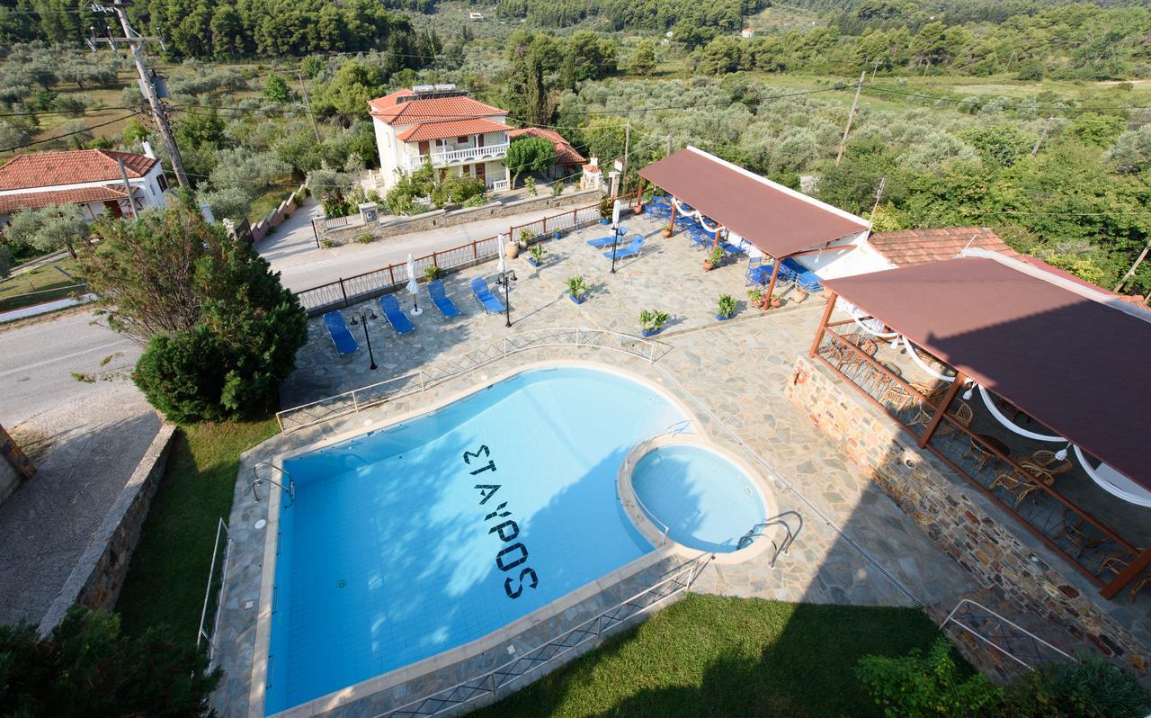 Villa Mara Panormos  Bagian luar foto