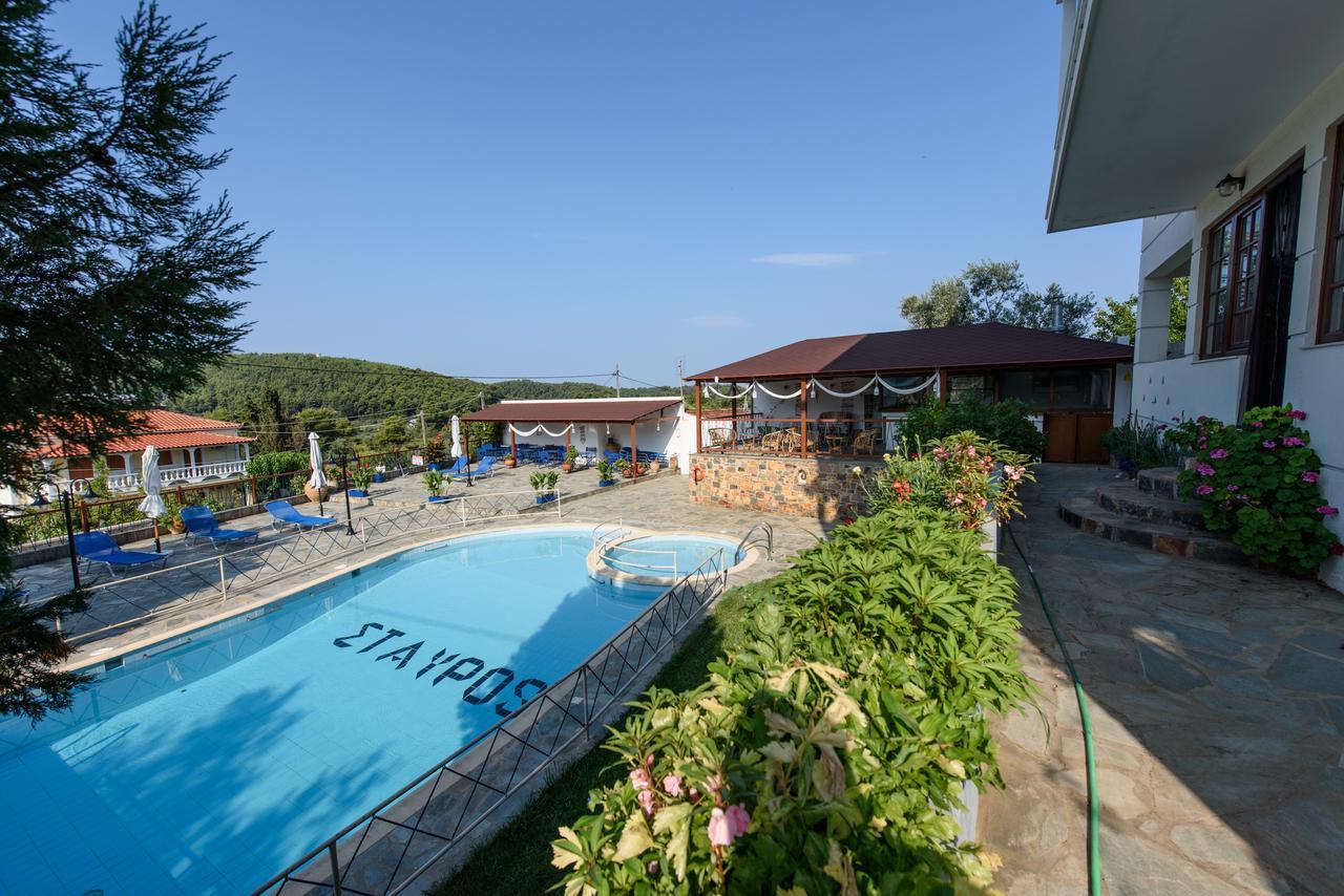 Villa Mara Panormos  Bagian luar foto