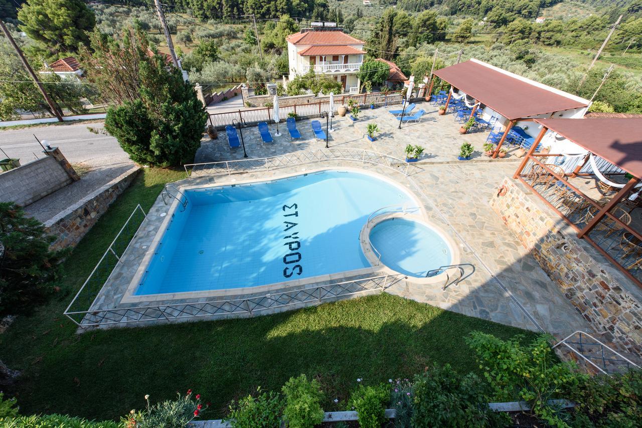 Villa Mara Panormos  Bagian luar foto