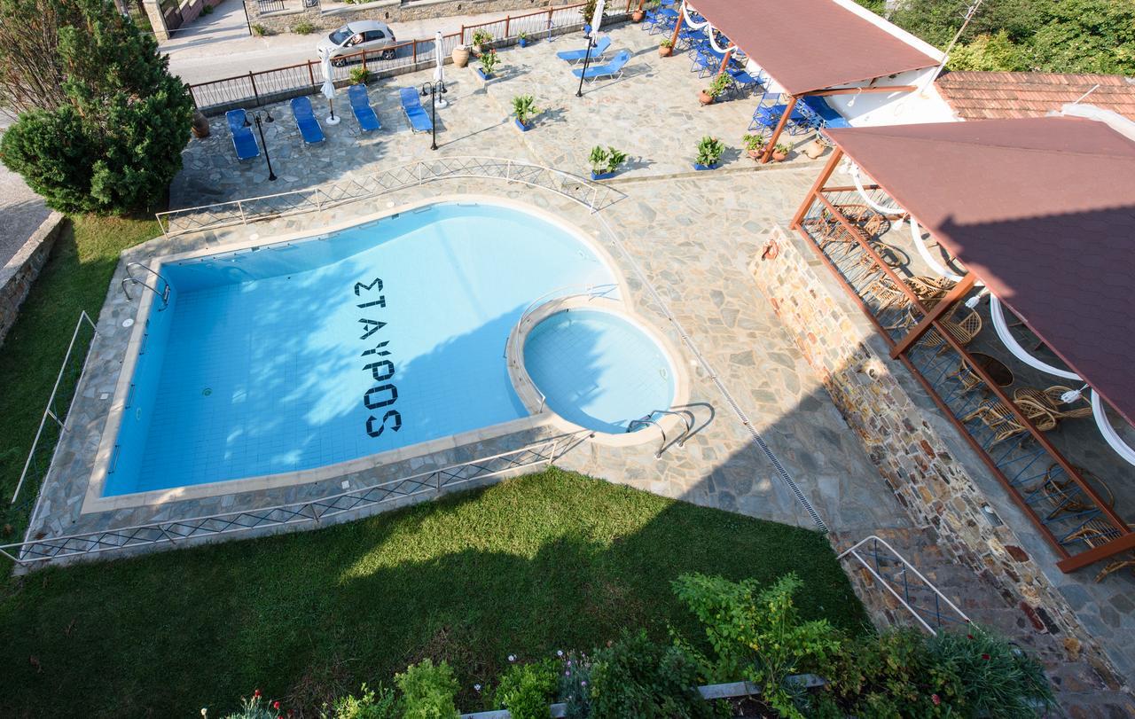 Villa Mara Panormos  Bagian luar foto