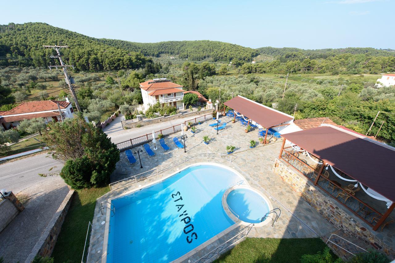 Villa Mara Panormos  Bagian luar foto